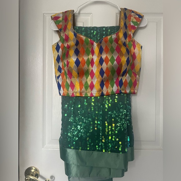 Georgette sequin saree set - Picture 7 of 9